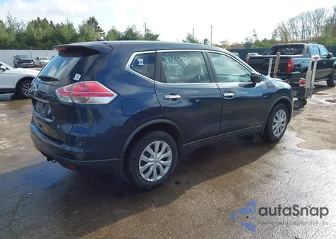 2015 Nissan Rogue S from USA, damaged, VIN KNMAT2MT0FP582211